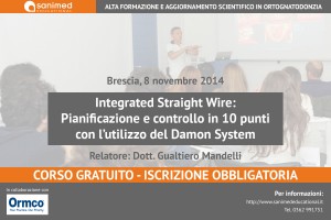 Integrated Straight Wire: Pianificazione e controllo in 10 punti con l’utilizzo del Damon System (Brescia)