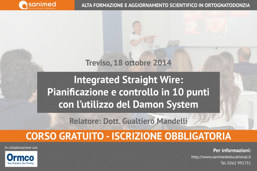 Integrated Straight Wire: Pianificazione e controllo in 10 punti con l’utilizzo del Damon System